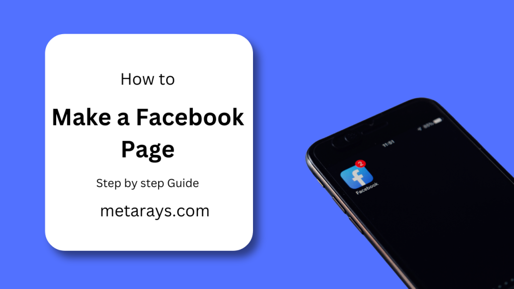 how to make a facebook page